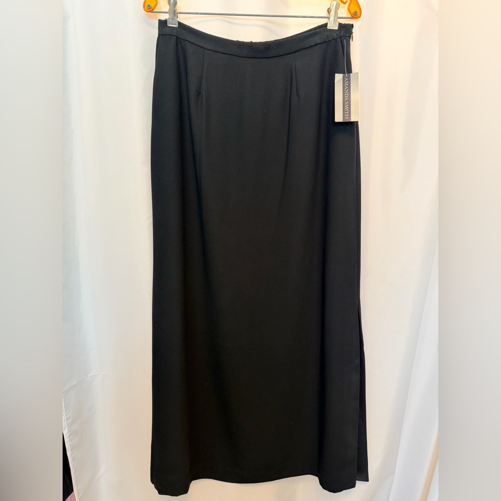 Amanda Smith Classic Black Maxi Skirt